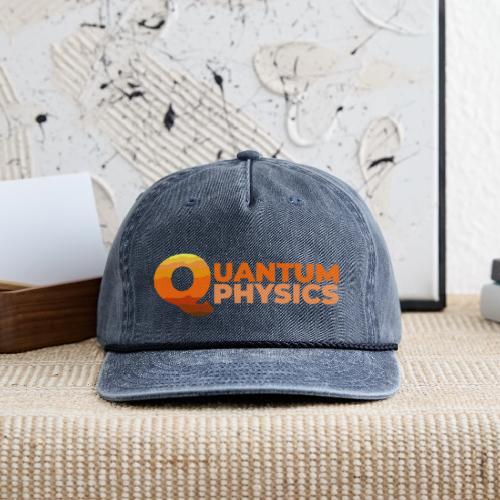 Quantum Physics - Vintage Washed Rope Cap