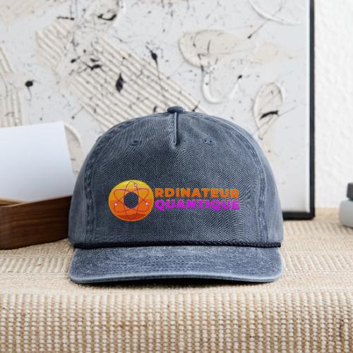 Quantum Computer: Quantum Logic Liberated - Vintage Washed Rope Cap