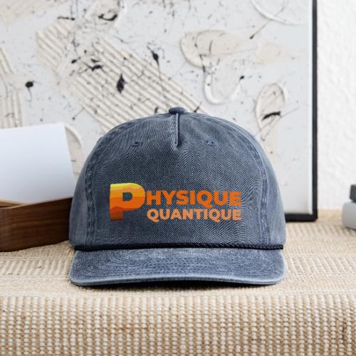 Quantum physics - Vintage Washed Rope Cap