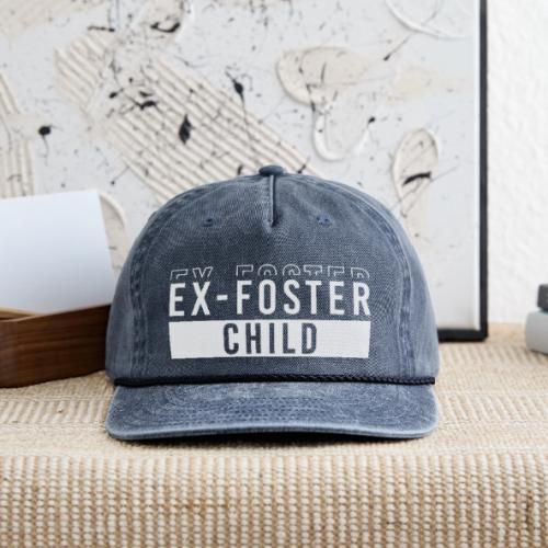 Ex foster child - Vintage Washed Rope Cap