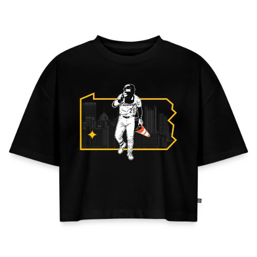 Fear The Cone - Women's Oversized Organic Cropped T-Shirt