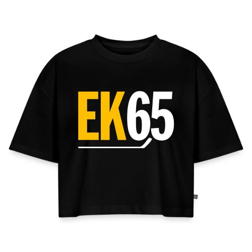 EK65 - Women's Oversized Organic Cropped T-Shirt
