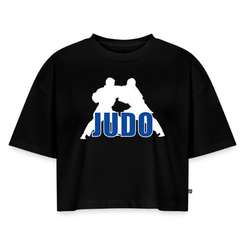 Judo Balance - Women's Oversized Organic Cropped T-Shirt