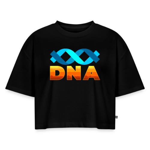 DNA: Coded to Be - Women's Oversized Organic Cropped T-Shirt