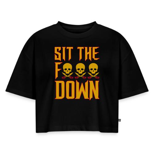 STFD CC 2026 - Women's Oversized Organic Cropped T-Shirt