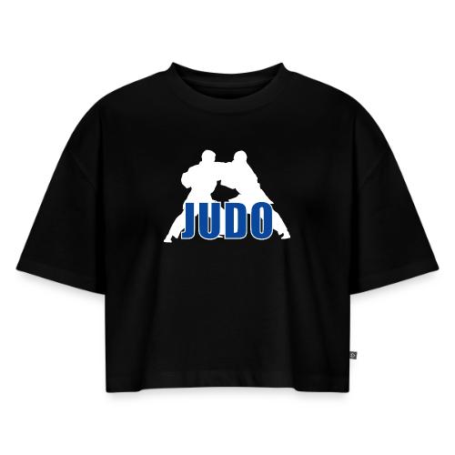 Judo Balance - Women's Oversized Organic Cropped T-Shirt