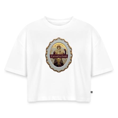 Women's Day Legacy T Shirt, Heritage Gift 2026 - Women's Oversized Organic Cropped T-Shirt