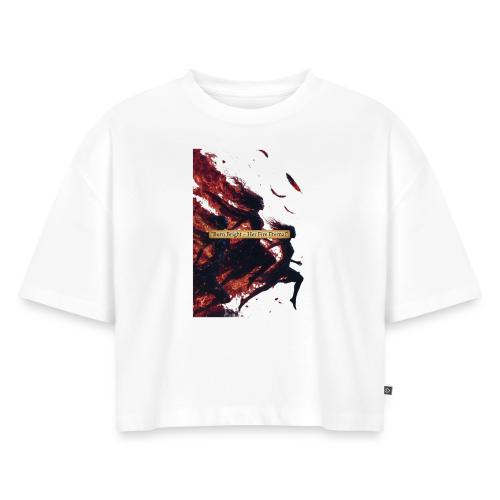 Women's Day Legacy T Shirt, Women's Day Gift - Women's Oversized Organic Cropped T-Shirt