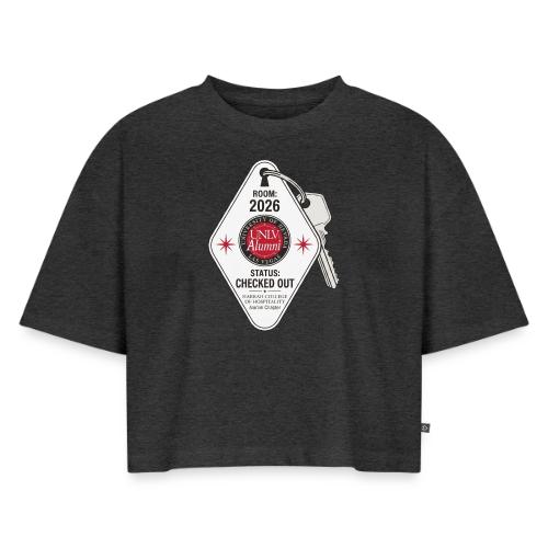 Checked out 2026 edition - Women's Oversized Organic Cropped T-Shirt