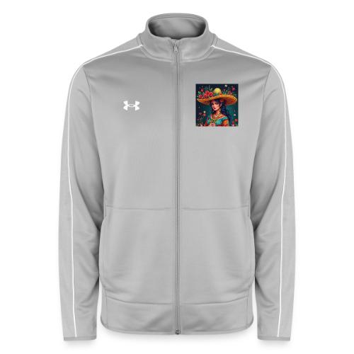Mexican Design, Regional Mexican Charro Woman - Under Armour Men's Command Full Zip 2.0