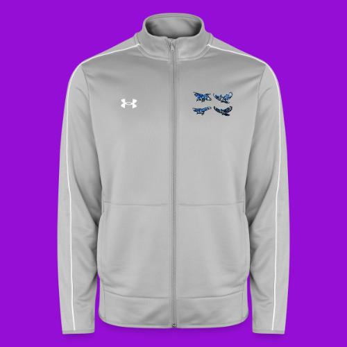 Silver Blue Jay Flight Stages - Under Armour Men's Command Full Zip 2.0