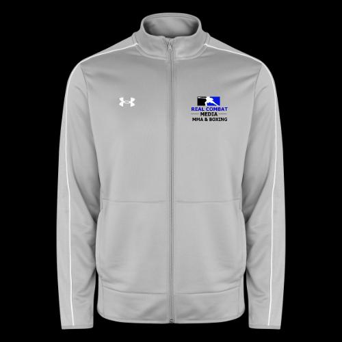 RCM MMA & BOXING Blue Logo - Under Armour Men's Command Full Zip 2.0