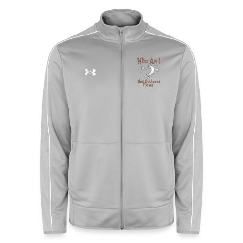 Who Am I that God cares for me - Under Armour Men's Command Full Zip 2.0