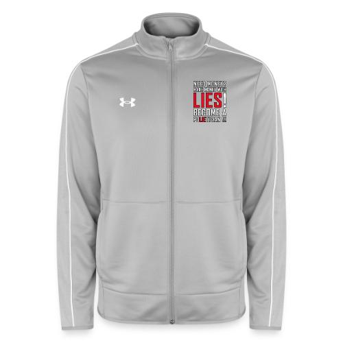Lies Pay: Become a PoLIEtician Satire - Under Armour Men's Command Full Zip 2.0