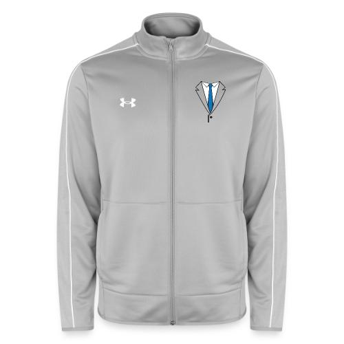 Suit with Blue Tie - Under Armour Men's Command Full Zip 2.0