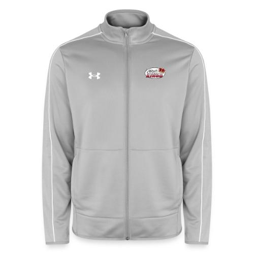 Passportkings white shirt design - Under Armour Men's Command Full Zip 2.0