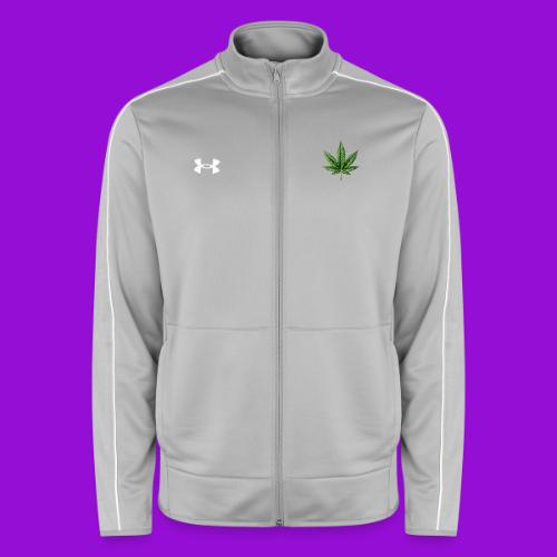 Cannabis Leaf - Under Armour Men's Command Full Zip 2.0