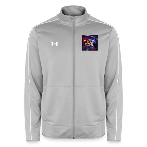 Funny Police Golden Retriever Meme Tee - Under Armour Men's Command Full Zip 2.0