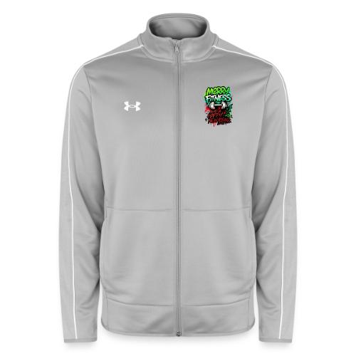Merry Fitness Christmas Gym Humor - Under Armour Men's Command Full Zip 2.0