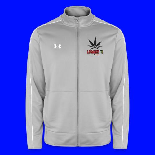 Legalize it tshirt Cannabis On Fire Cannabis Wear - Under Armour Men's Command Full Zip 2.0