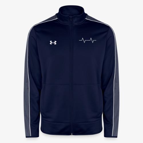 Bike Chain Heartbeat - Under Armour Men's Command Full Zip 2.0