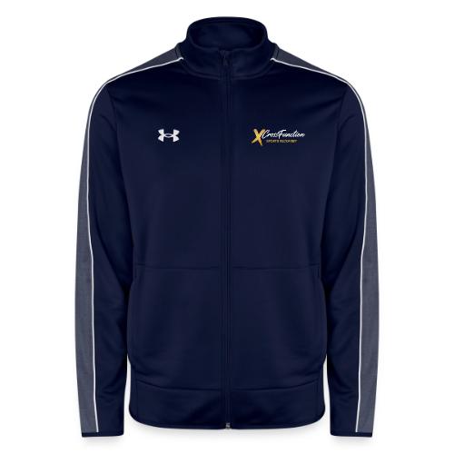 XF Sports Recovery Logo- White (Front Only) - Under Armour Men's Command Full Zip 2.0