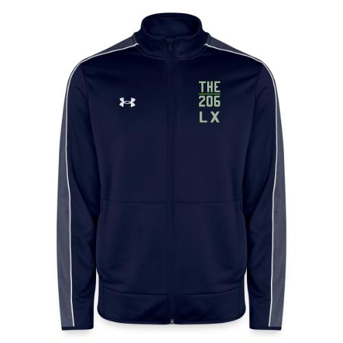 THE | 206 - Vibrant Fan Fashion - Game Win Edition - Under Armour Men's Command Full Zip 2.0