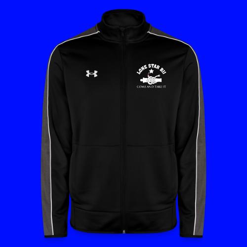 Lone Star BJJ - Come and Take It - White and Red - Under Armour Men's Command Full Zip 2.0