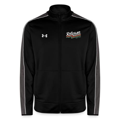 White/Color Railyard Logo - Under Armour Men's Command Full Zip 2.0