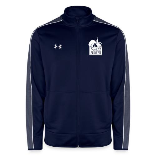 Single Vertical white2 - Under Armour Men's Command Full Zip 2.0