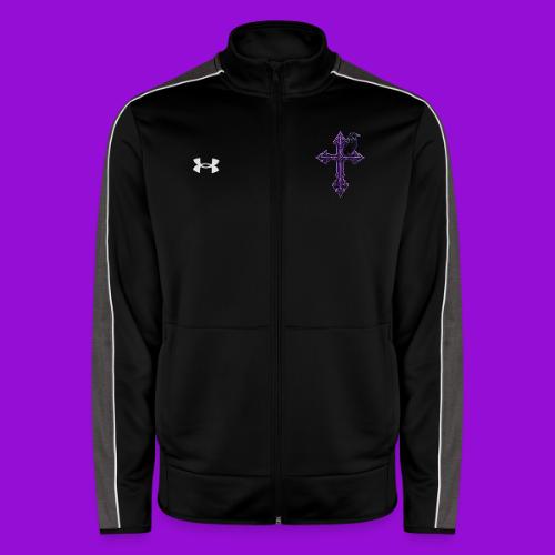 Gothix Raven Cross - Under Armour Men's Command Full Zip 2.0