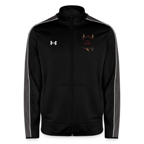 Merry Christmas Typography Design - Under Armour Men's Command Full Zip 2.0