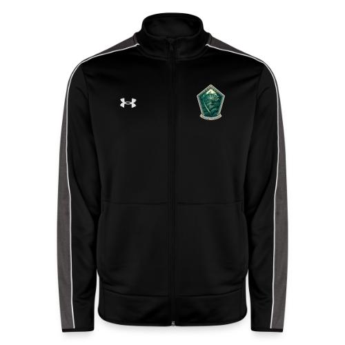 Easter Unfurl in Light Fern T Shirt, Spring Gift - Under Armour Men's Command Full Zip 2.0