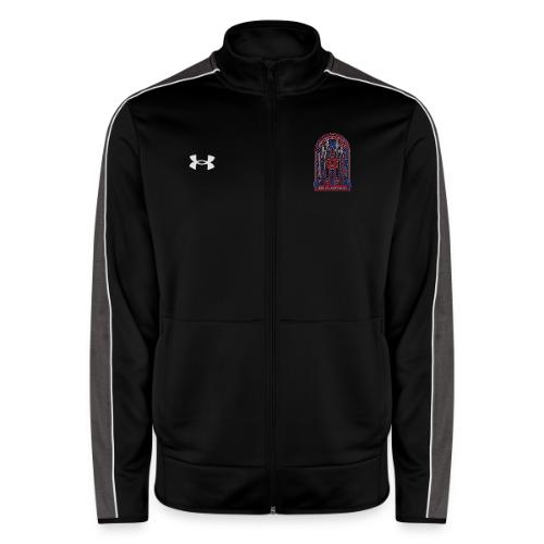 Barcelona Scarlet Pride T Shirt, Vibrant City Gift - Under Armour Men's Command Full Zip 2.0