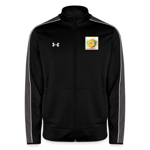 Citrus Splash of Color Design - Under Armour Men's Command Full Zip 2.0