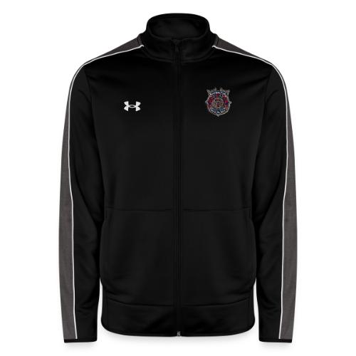 Barcelona Scarlet Pride T Shirt, Soccer City Gift - Under Armour Men's Command Full Zip 2.0