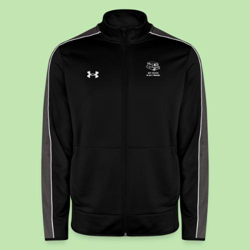book lover t-shirt, book day shirt, my book is my - Under Armour Men's Command Full Zip 2.0