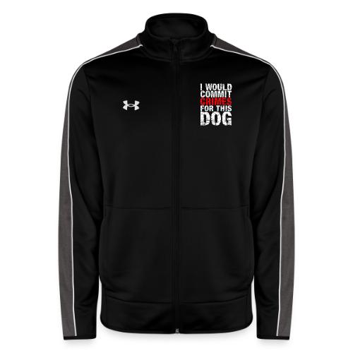 Id Commit Crimes for This Dog Funny Tee - Under Armour Men's Command Full Zip 2.0