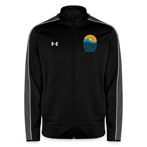 Summer Vibes 2025 Retro Sunset T-Shirt | Fun Beach - Under Armour Men's Command Full Zip 2.0