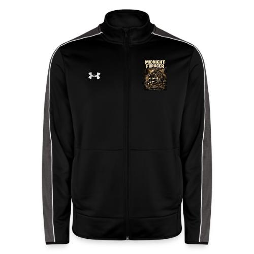 Midnight Forager Raccoon Mushroom Hunter - Under Armour Men's Command Full Zip 2.0