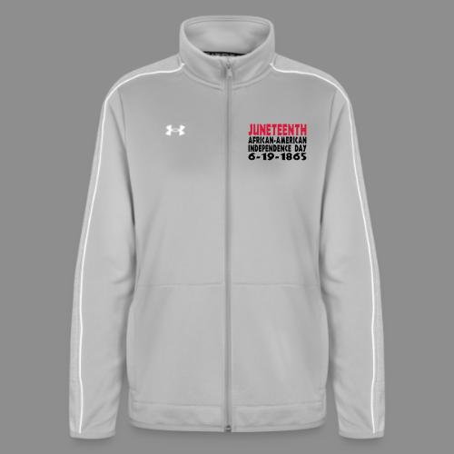 Junteenth Independence Day - Under Armour Women's Command Full Zip 2.0
