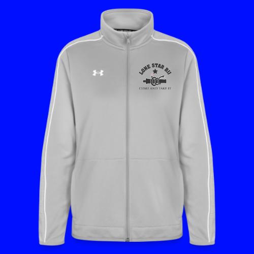 Lone Star BJJ - Come and Take It - Black and Red - Under Armour Women's Command Full Zip 2.0