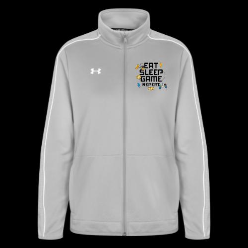 Eat Sleep Game Repeat! - Under Armour Women's Command Full Zip 2.0