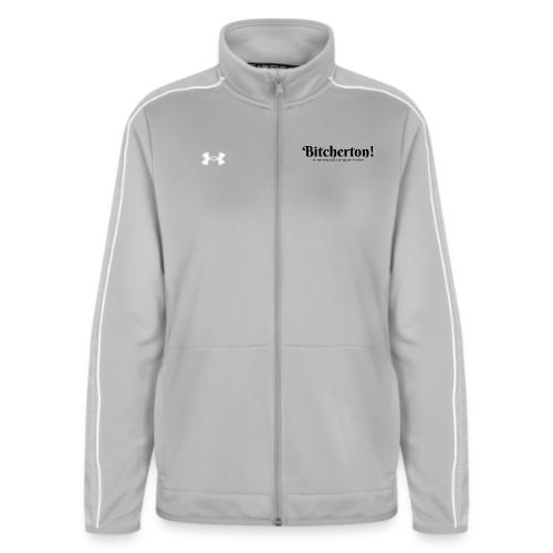 Bitcherton Logo Black - Under Armour Women's Command Full Zip 2.0