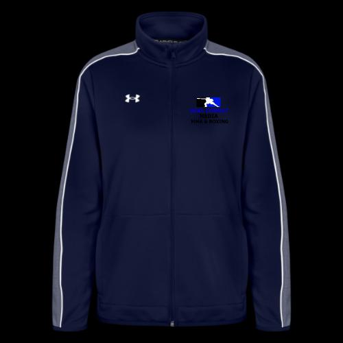 RCM MMA & BOXING Blue Logo - Under Armour Women's Command Full Zip 2.0