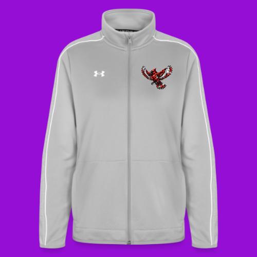 Silver Cardinal in Flight - Under Armour Women's Command Full Zip 2.0