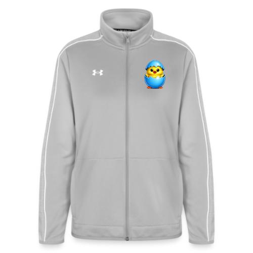 Easter Chick Blue - Under Armour Women's Command Full Zip 2.0