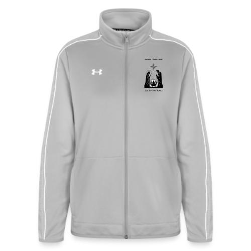 Joy to the World T-Shirt | Minimalist Nativity - Under Armour Women's Command Full Zip 2.0