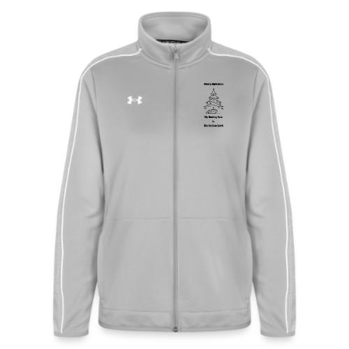 My Resting Face Is My Christmas Spirit T-Shirt - Under Armour Women's Command Full Zip 2.0