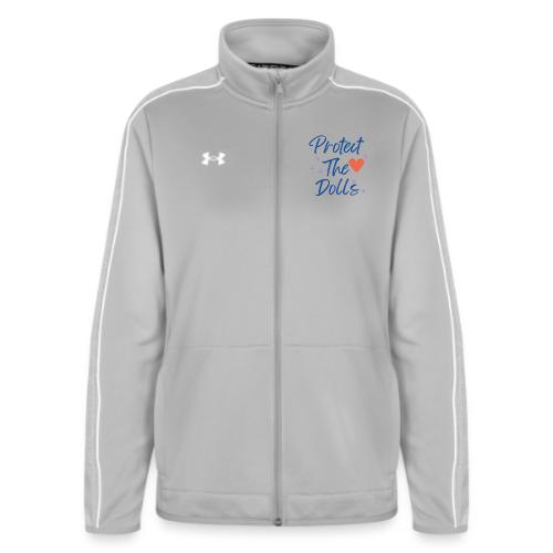 Protect The Dolls | Heart & Stars Typography - Under Armour Women's Command Full Zip 2.0